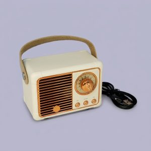 Retro Portable Bluetooth Speaker & Radio - Image 2