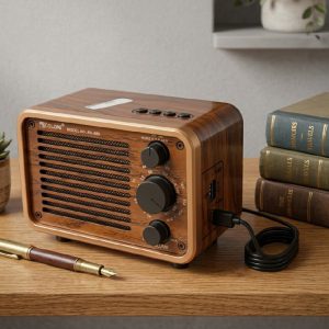 Golon Retro Multi-Band Bluetooth Speaker & Radio - Image 1