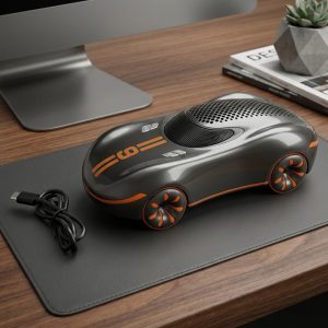 Wireless Bluetooth Sports Car Speaker & Radio - Image 1