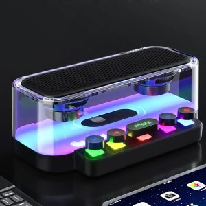 Z6 Mech-Button RGB Bluetooth Speaker with FM Radio - Image 2