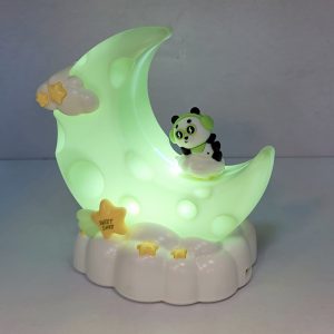 Crescent Moon Panda Night Light Lamp - Image 2