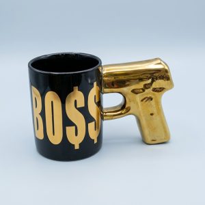 Porcelain Gun Handle Mug 350 ml - Image 2