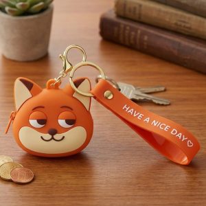 Disney Zootopia Silicone Coin Purse & Keychain - Image 1