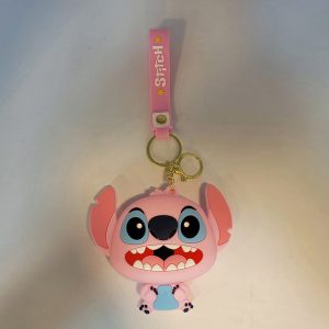 Disney Stitch Silicone Coin Purse & Keychain - Image 2