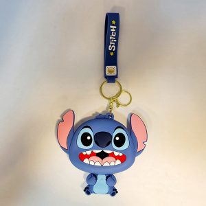 Disney Stitch Silicone Coin Purse & Keychain - Image 2